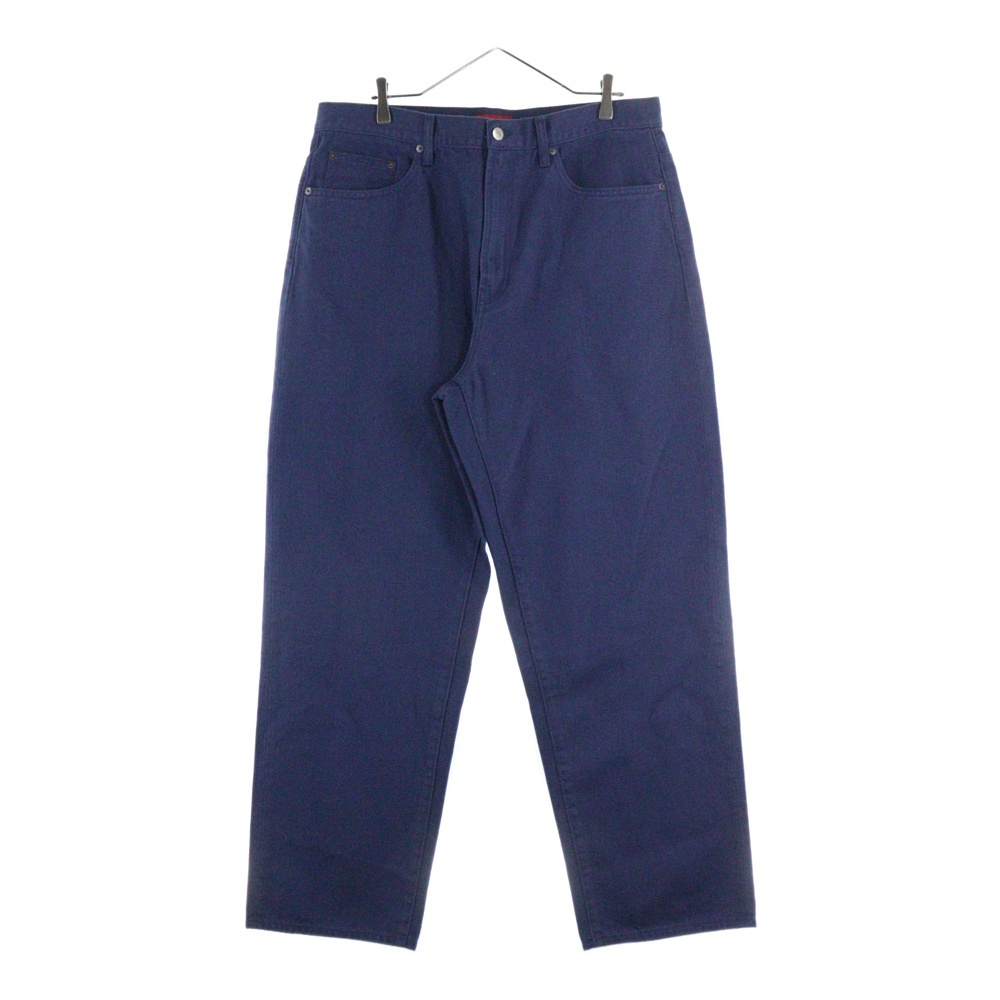 24SS Baggy Jean バギージーンズ ワイド デニムパンツ ブルー Bランク