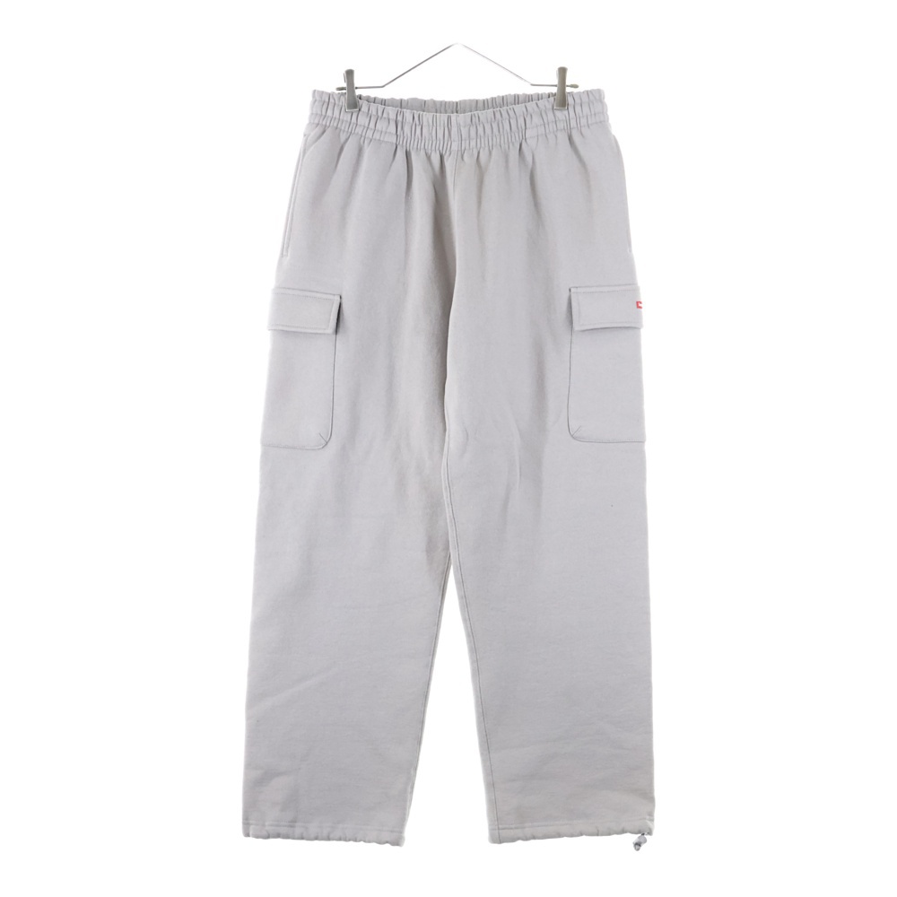 22AW Small Box Cargo Sweatpant スモールロゴ スウェットカーゴパンツ ベージュ Aランク