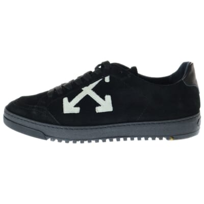 2.0 SNEAKER スエード レザー ローカットスニーカー ブラック OMIA042R207800541010 Bランク