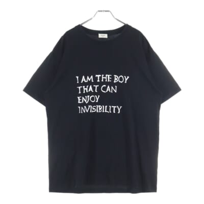 I AM THE BOY クルーネック半袖Tシャツ ブラック 2X44F671Q Bランク