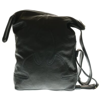 LELO レロ フレアニー ガンスリンガーバックル レザーショルダーバッグ ブラック Bランク