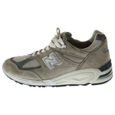 M990GY2 スエード ローカットスニーカー グレー US9.5/27.5cm Bランク