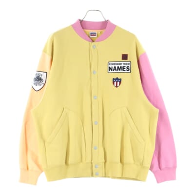 ワッペン付き コットンスウェット スタジャン マルチ PC9-18878-0002 Bランク