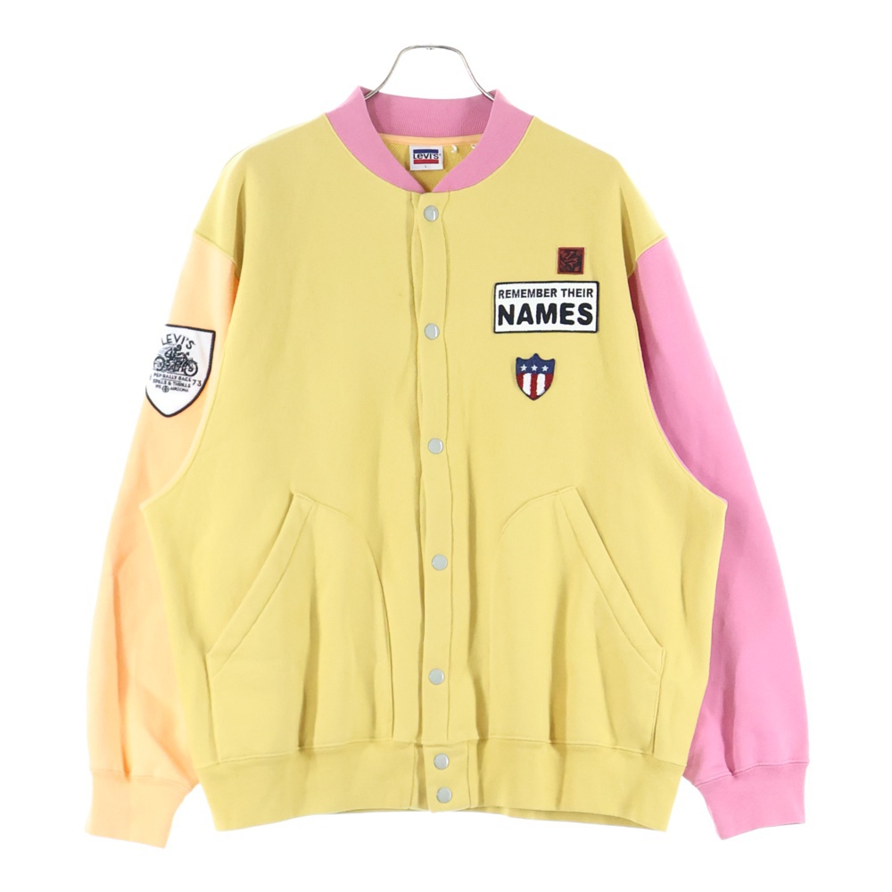 ワッペン付き コットンスウェット スタジャン マルチ PC9-18878-0002 Bランク