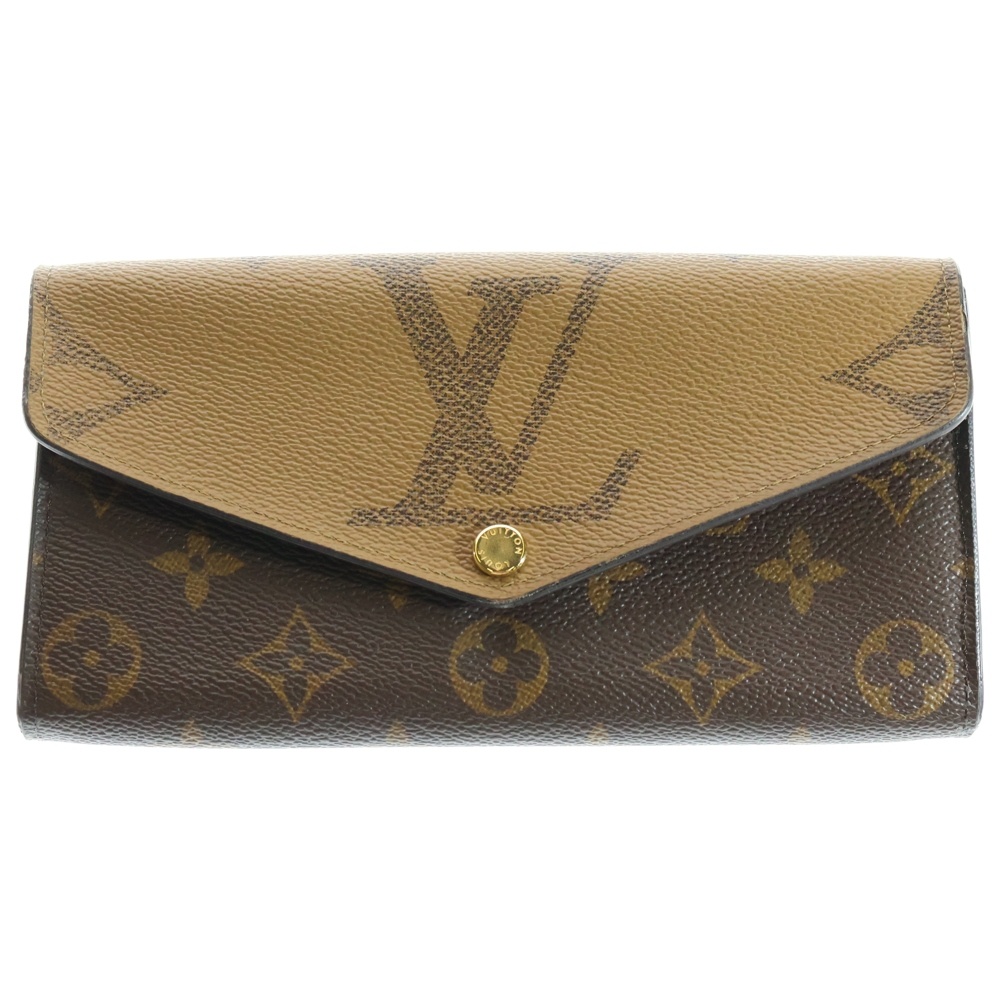 ルイヴィトン ポルトフォイユ サラ ジャイアント リバース モノグラム 長財布 ルイヴィトン モノグラム ジャイアントリバース ポルトフォイユサラ 長