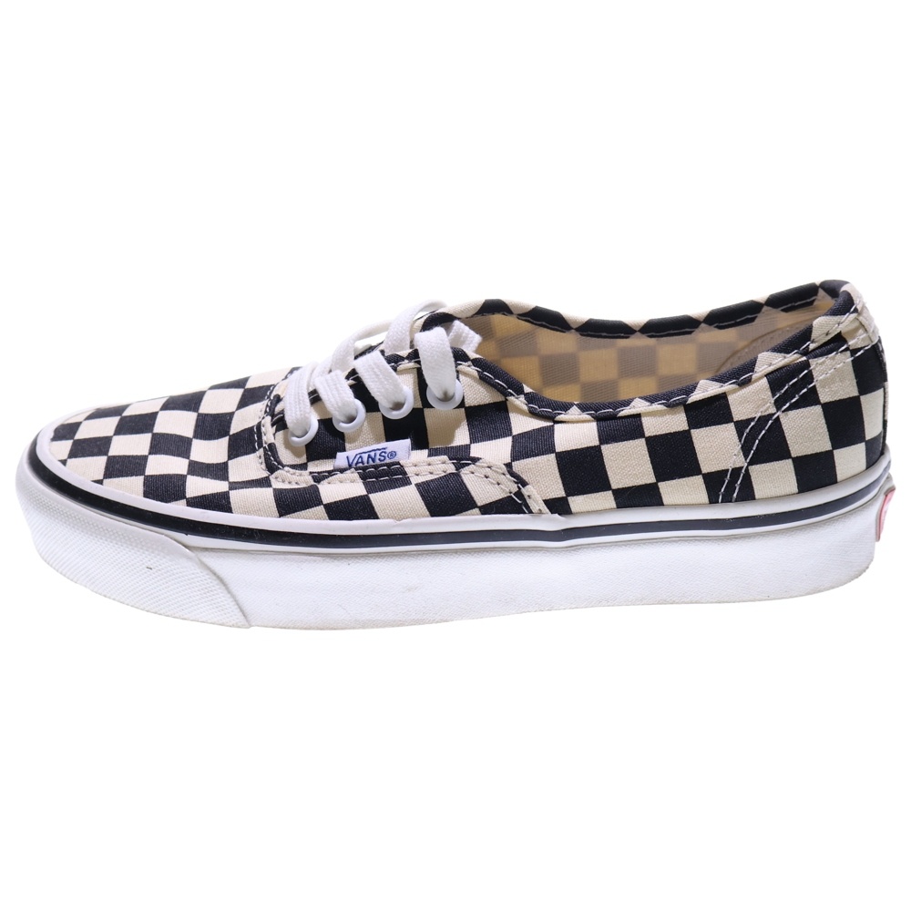 Authentic Checker 721454 オーセンティック チェッカーボード US6.5/23.0cm ブラック/ホワイト レディース Bランク