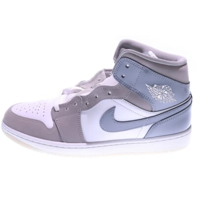 AIR JORDAN 1 MID SE Cool Grey HF3216-100 エアジョーダン 1 ミッドカットスニーカー グレー US11/29.0cm Sランク