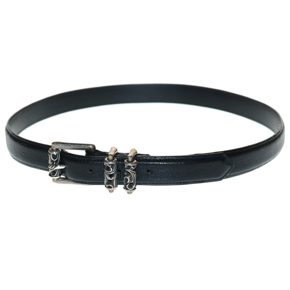 BLT ROLLER 3PC 1inch 3PCローラーバックル レザーベルト シルバー Bランク