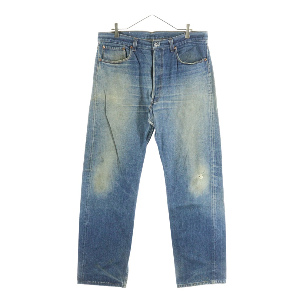 90S 501xx ボタン裏552 ボタンフライ デニムパンツ インディゴ Bランク