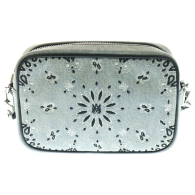 23AW バンダナ ペイズリー カメラバッグ ショルダーバッグ インディゴ Aランク