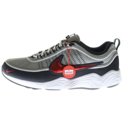AIR ZOOM SPIRIDON SP HF9117-001 エアズーム スピリドン ローカットスニーカー シューズ グレー US10.5/28.5cm Sランク