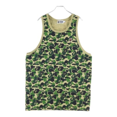 LOGO CAMO TANK TOP ロゴ刺繍カモ柄タンクトップ マルチカラー Bランク