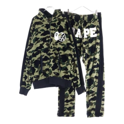 SET UP HOODIE&PANTS 001ZPB731907X セットアップ ジップアップパーカー フーディー スウェットパンツ マルチカラー Bランク