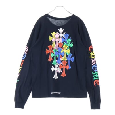 CEM CRS LS マルチセメタリークロスプリント長袖Tシャツ ブラック Bランク