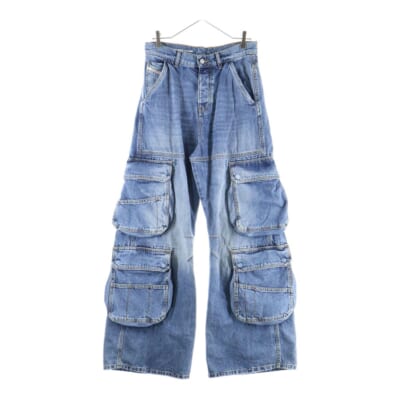 D-SIRE-CARGO-S デニムカーゴパンツ ブインディゴ A11871 Bランク