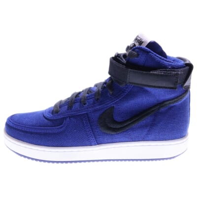 ×STUSSY VANDAL HIGH DX5425-400 ステューシー バンダル ハイカットスニーカー シューズ ブルー US6.5/24.5cm Aランク