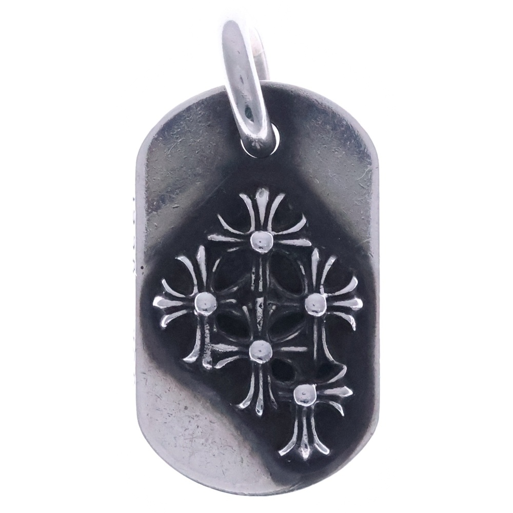 RAISED DOGTAG レイズド セメタリークロス スモールドッグタグ シルバー Bランク