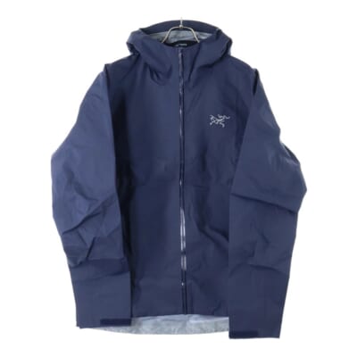 Beta Jacket M Black Sapphir ベータジャケット ブラックサファイア フロントワンポイントロゴ刺繍 ジップアップジャケット ネイビー X00001051301 Sランク