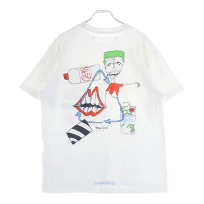 ×MATTY BOY RETRO CYCLE T-SHIRTS マッティボーイ レトロサイクル 半袖カットソー Tシャツ ホワイト Bランク