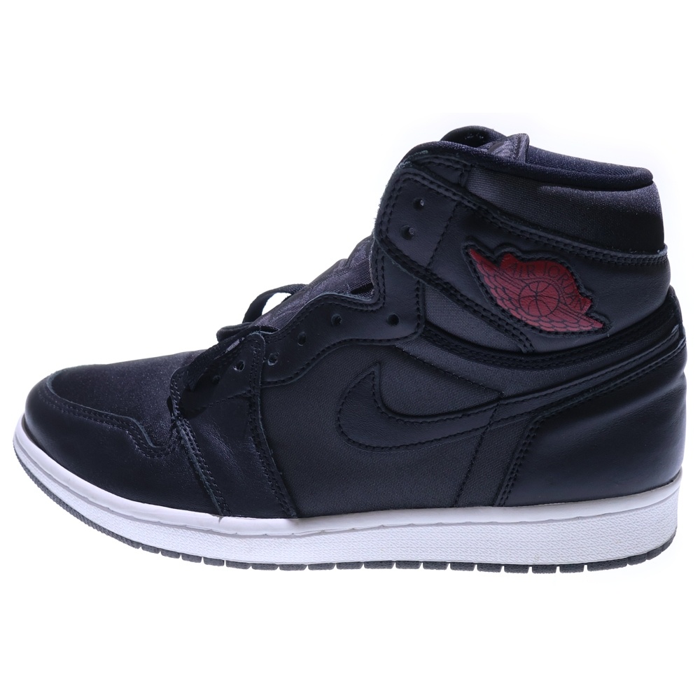 AIR JORDAN 1 RETRO HIGH OG BLACK GYM RED エアジョーダン1 レトロ ブラック ジムレッド ハイカットスニーカー US9.5/27.5cm 555088-060 Sランク