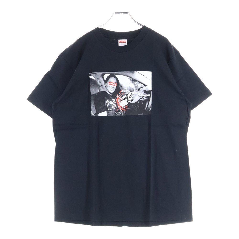 ×ANTI HERO ICE S/S Tee フロントプリント クルーネック 半袖Tシャツ ブラック Sランク