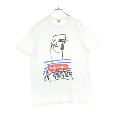 19SS Jean Paul Gaultier Tee ジャンポールゴルチェ 半袖 カットソー Tシャツ ホワイト Bランク