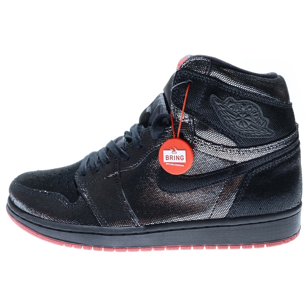 AIR JORDAN 1 RETRO HIGH SP GINA SPECIAL BOX エアジョーダンワン ジーナ ハイカットスニーカー ブラック US9.5/27.5cm CD7071-001 Sランク