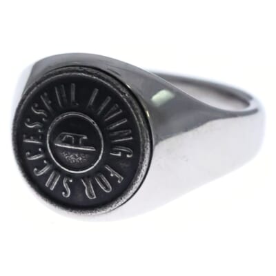 シグネットリング シルバー 22号 シルバー Bランク