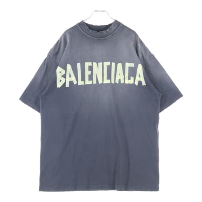 バレンシアガ BB Paris Icon T-Shirt BBロゴ刺繍 半袖Tシャツ ブラック