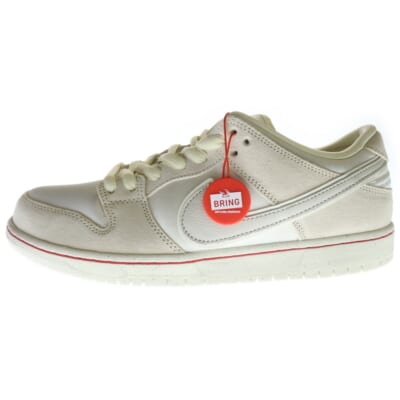 DUNK LOW PRM ナイキ ダンク ロー プレミアム ローカット スニーカー ホワイト US10.5/28.5cm FZ5654-100 Sランク