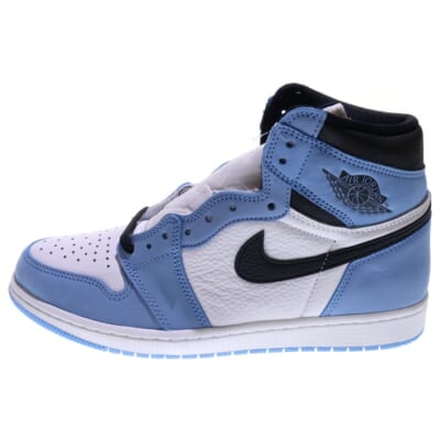 AIR JORDAN 1 RETRO HIGH OG UNIVERCITY BLUE エアジョーダン1 ユニバーシティーブルー ハイカットスニーカー ブルー/ホワイト US10.5/28.5cm 555088-134 Sランク