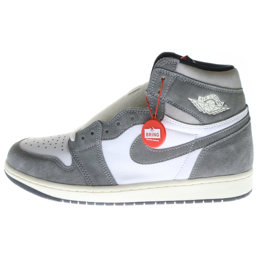AIR JORDAN 1 RETRO HIGH OG BLACK AND SMOKE GREY エアジョーダン1 ブラックアンドスモークグレー ハイカットスニーカー US10.5/28.5cm DZ5485-051 Sランク