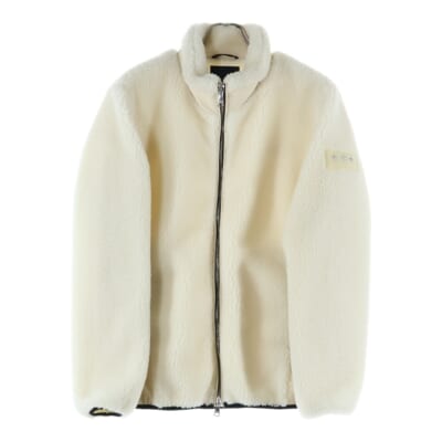 NENSADO ネンサード ボアブルゾンジャケット ホワイト MTAT23A4907-L Bランク