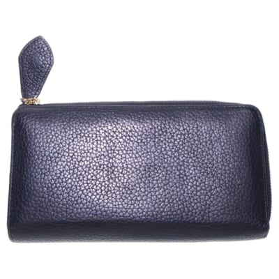 ポルトフォイユ コメット ロングウォレット 長財布 カードケース ブラック ゴールド金具 レザー M63102 Bランク