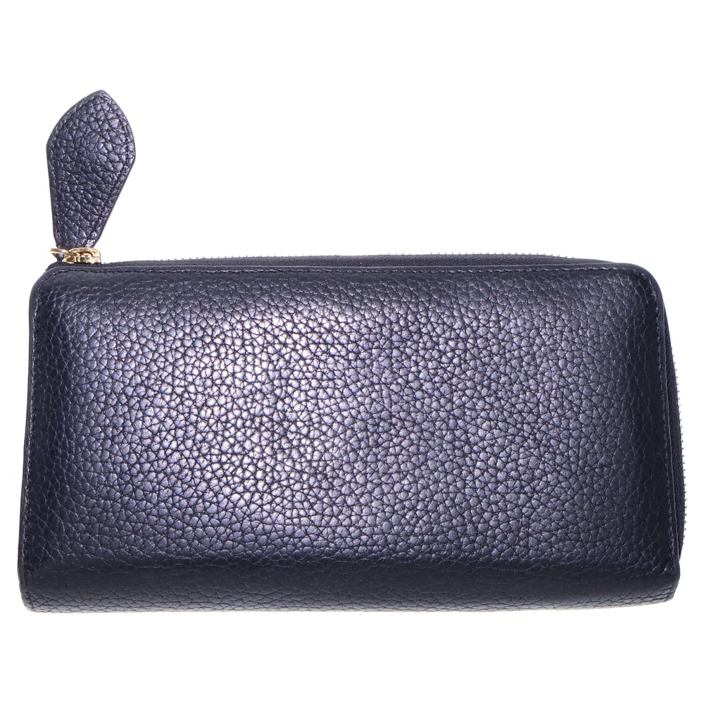 ポルトフォイユ コメット ロングウォレット 長財布 カードケース ブラック ゴールド金具 レザー M63102 Bランク