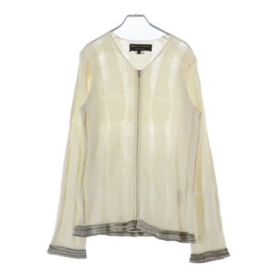 AD2012 NEITHER MAN FOR WOMAN期 ZIP UP KNIT ジップアップ ニット レディース PK-N014 Bランク