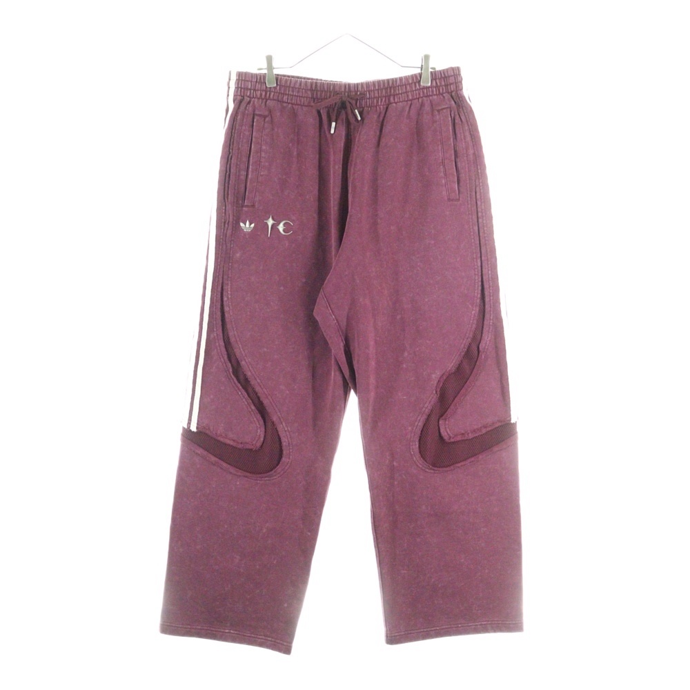 ×adidas TEAMGEIST SWEAT PANTS アディダス チームガイスト スウェットパンツ バーガンディ KC2217 Sランク
