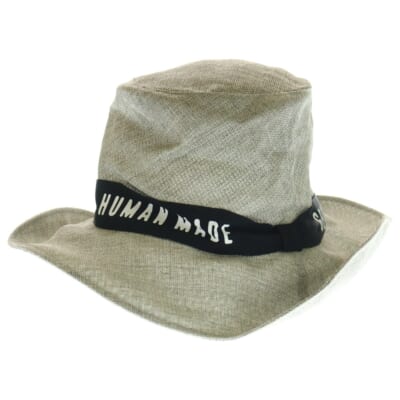 23SS KIJIMA TAKAYUKI Paper Hat キジマタカユキ バケットハット 帽子 グレー Sランク