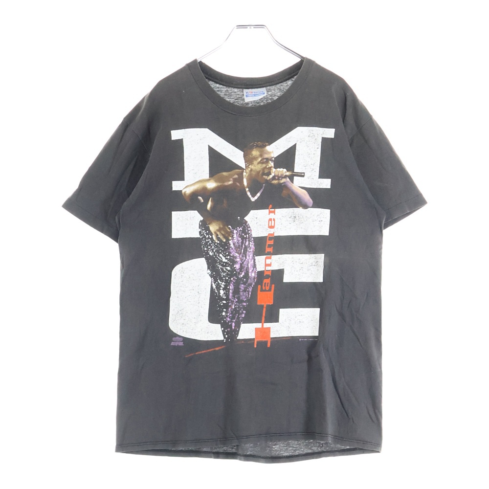 MC Hammer Wembley Stadium Original Tour Tee エムシー ハマー ツアー プリント半袖Tシャツ ブラック Bランク