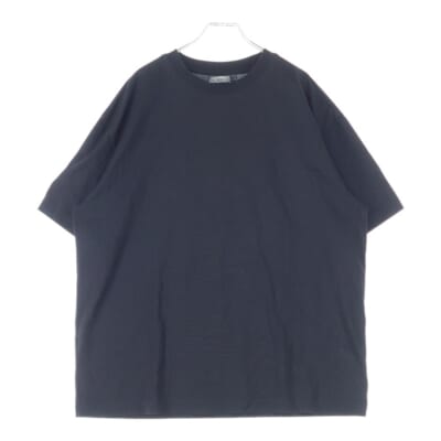 T-SHIRT ロゴ刺繍 半袖Tシャツ ブラック NBNEEBM013-02 Bランク