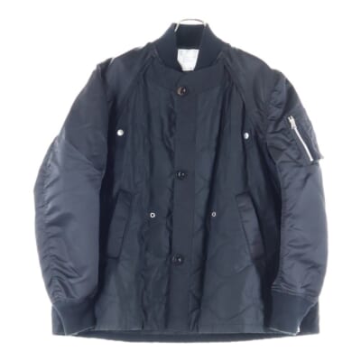 サカイ 23AW Wool Melton Blouson 23-03115M ウール メルトン ブルゾン