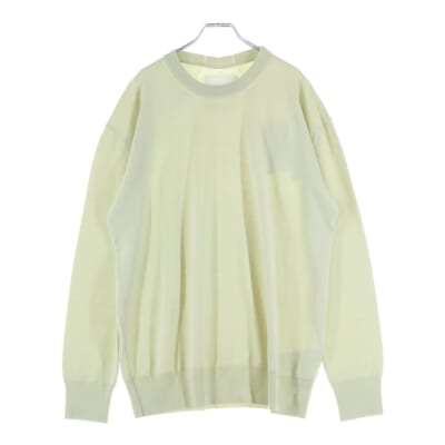 23AW SWEATER CN LS クルーネック ウールニットセーター グリーン J23GP0003 J14532 Sランク