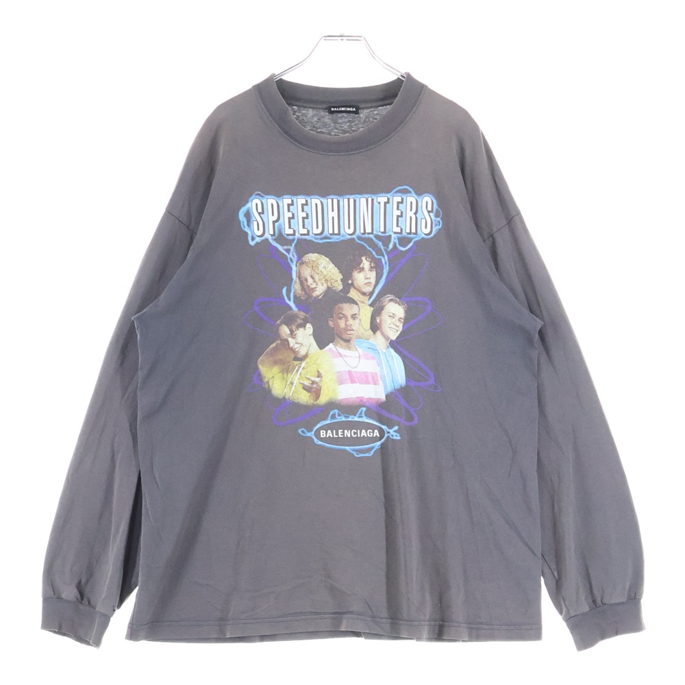 バレンシアガ 18AW Speedhunters Oversized Long Sleeve T-Shirt