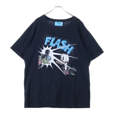 ×Disney T-Shirt ディズニー 半袖Tシャツ ブラック 548334 XJDAF Bランク