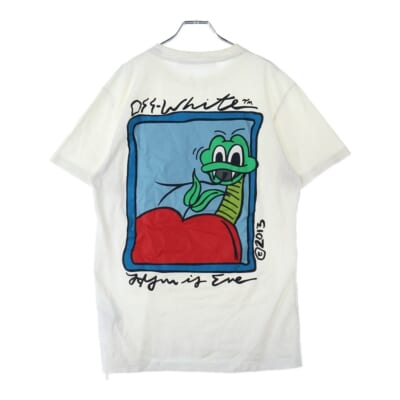 21SS Apple Slim T-Shirt 半袖Tシャツ ホワイト OMAA027S21JER022 Bランク