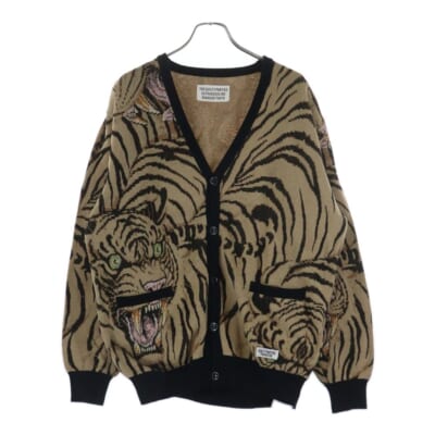 ワコマリア 23SS MOHAIR CARDIGAN 23SS-WMK-KN06 モヘヤカーディガン