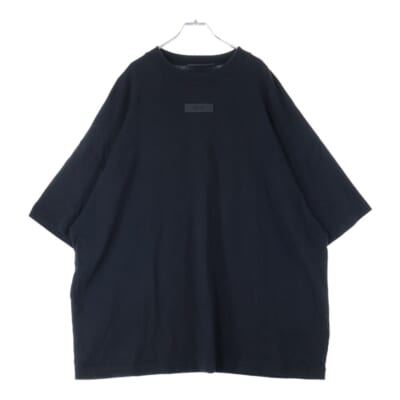 S/S T-SHIRT ラバーロゴ 半袖Tシャツ ブラック Aランク