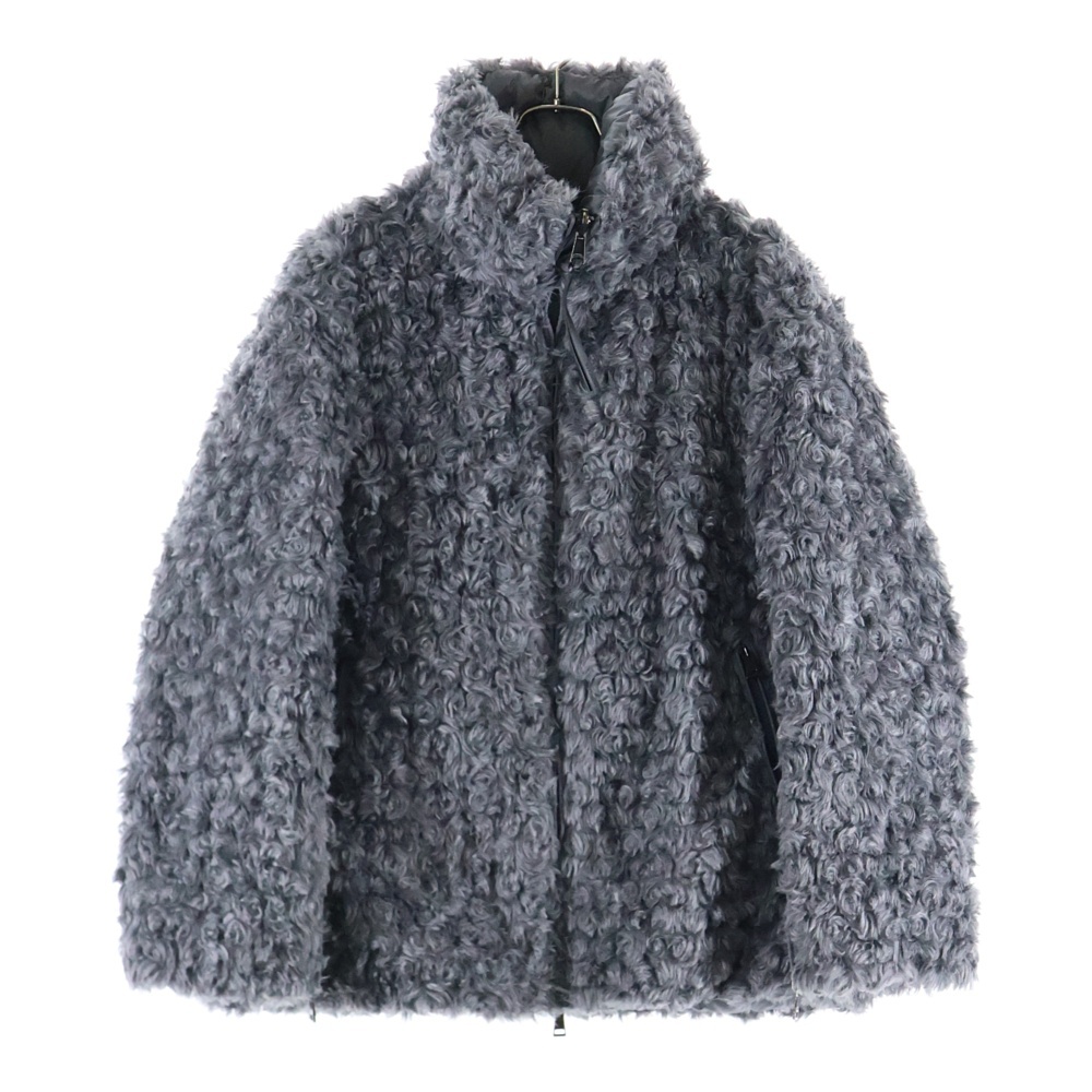 22AW GOURNAVA リバーシブルダウンジャケット ボアジャケット グレー H20931A00059 Aランク