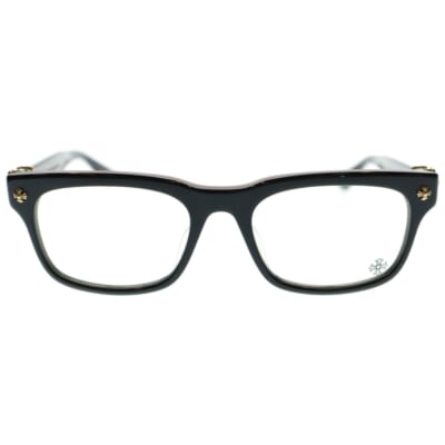 VAGILANTE CHプラステンプル アイウェア メガネ 眼鏡 ブラック/ゴールド Bランク