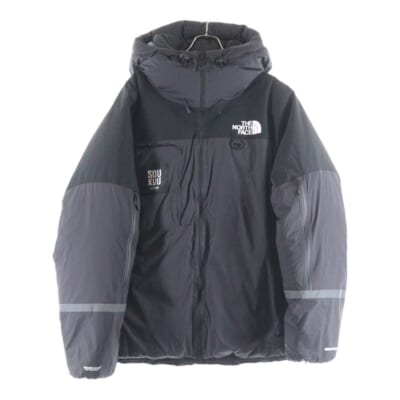 24AW ×The North Face SOUKUU Hike 50/50 Super Parka ザノースフェイス ソウクウ ハイクスーパーパーカー ジップアップフーデットダウンジャケット ND52401UC Bランク